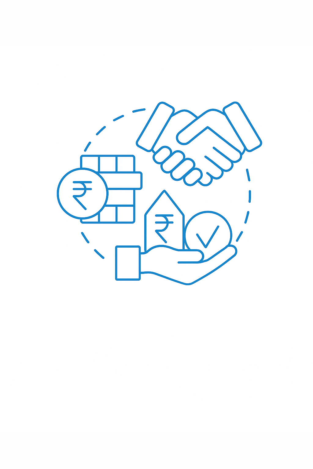 Investment-friendly affordable bungalows project in Katargam — Green Nest offering budget 3BHK villas with peaceful living and premium value.